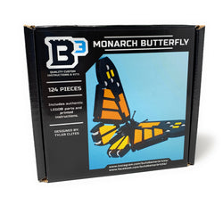 Monarch Butterfly - B3 Customs Building Set made using LEGO parts (Online Order Only)