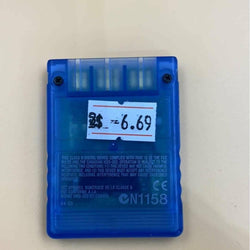 8MB Memory Card (Blue)  - PlayStation 2 (Online Order Only)