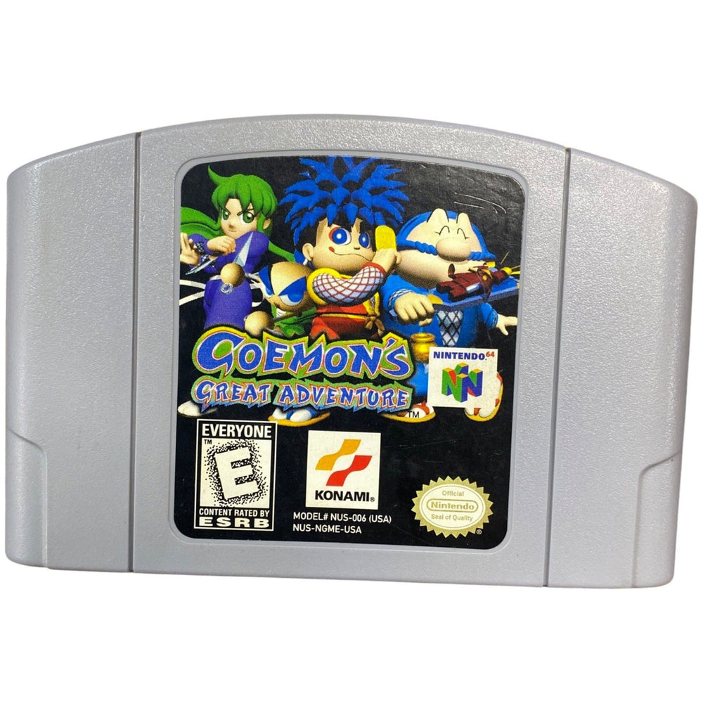 Goemon's Great Adventure - Nintendo 64 (LOOSE) (Online Order Only)