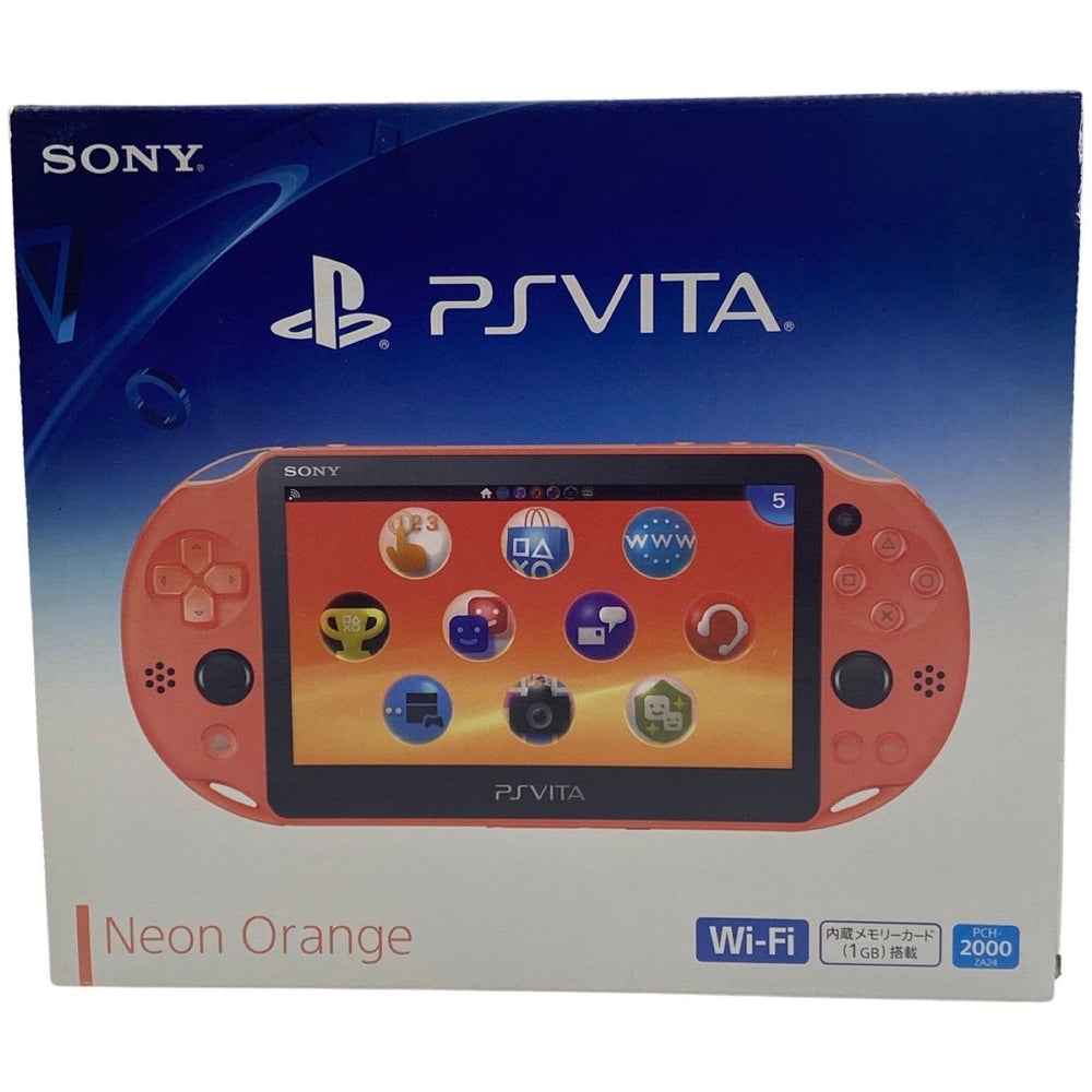 JP PlayStation Vita Wi-Fi Neon Orange - JP PlayStation Vita (Online Order Only)