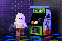 Fortbrick Arcade Machine Building Set made using LEGO parts (Online Order Only)