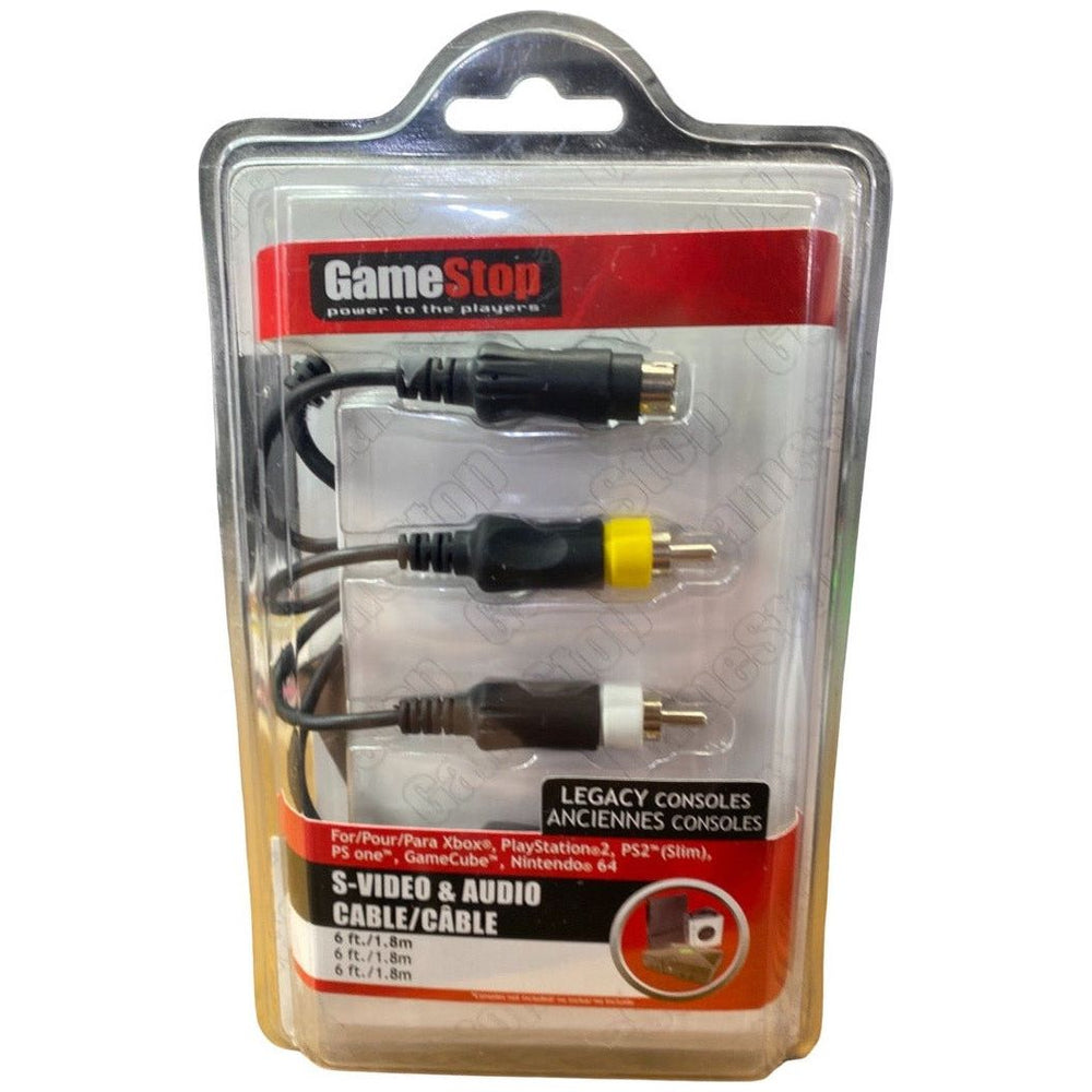 S-Video AV Cable for  PS2, PS2 Slim, XBOx, GameCube & N64 (Online Order Only)