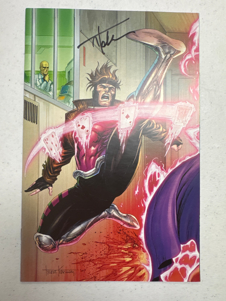 [Signed by Tyler Kirkham] UNCANNY X-MEN #4 Kirkham Unknown Tyler Kirkham Exclusive Virgin Var (ONLINE ORDER ONLY)