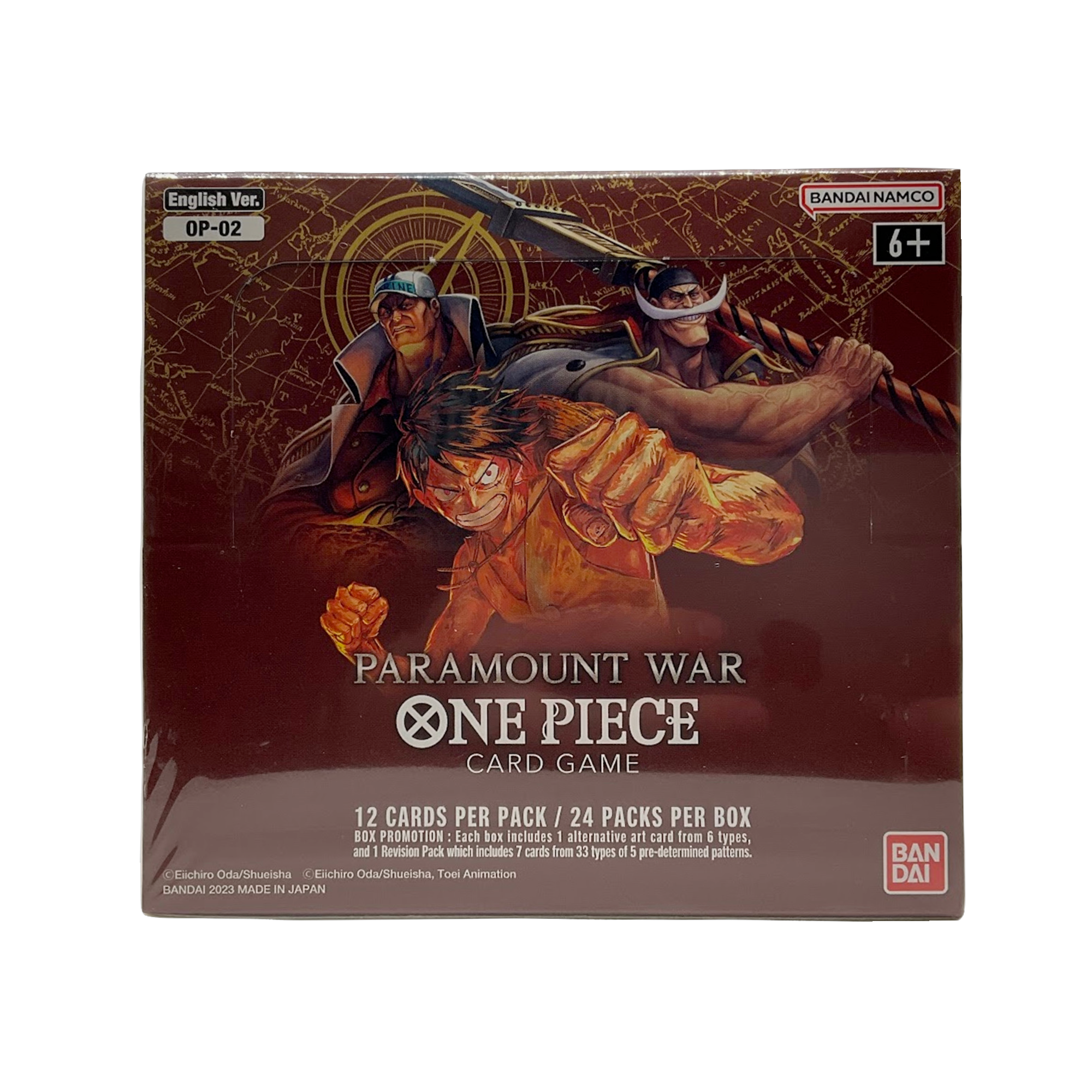 One Piece Paramount War Booster Box | New (ONLINE ORDER ONLY)
