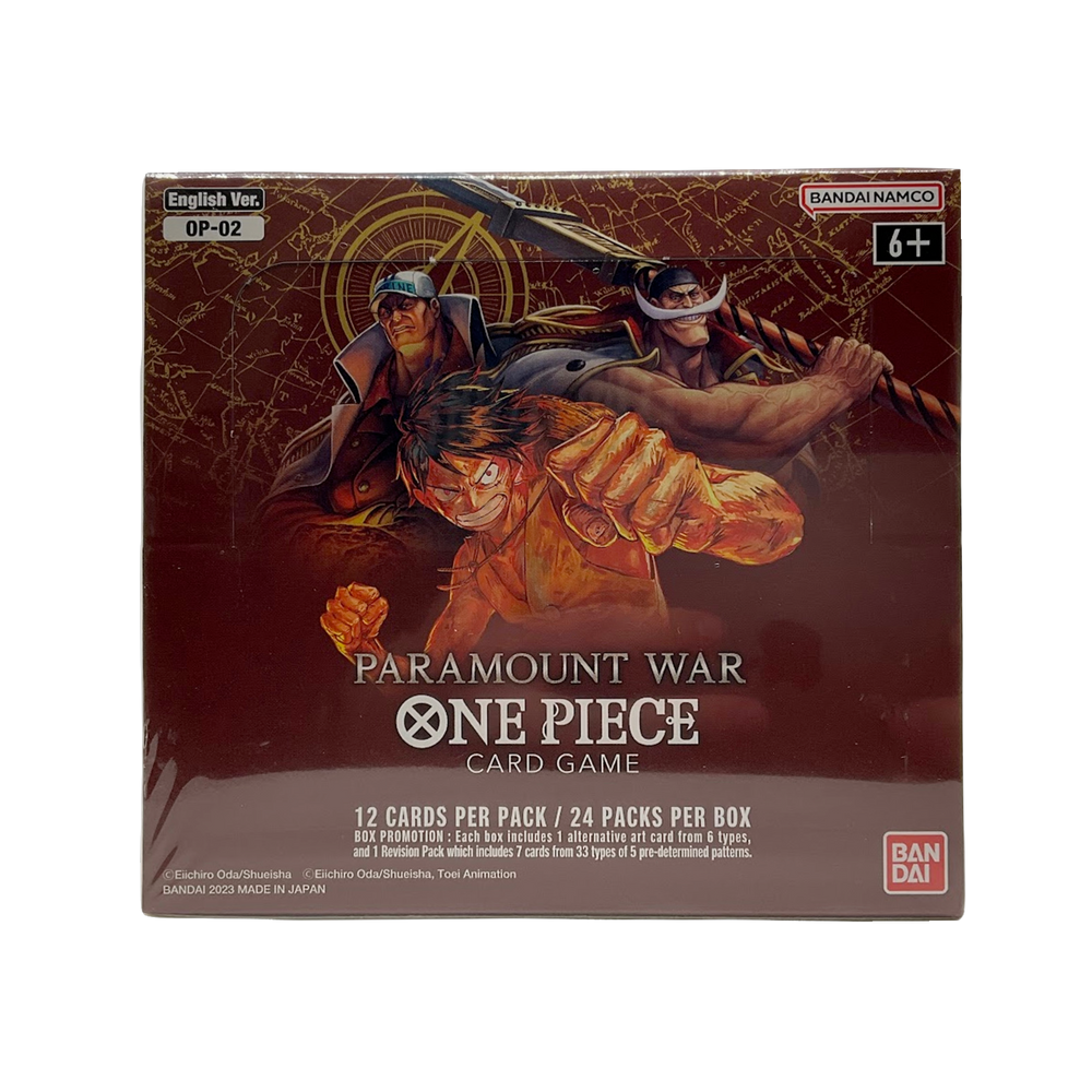 One Piece Paramount War Booster Box | New (ONLINE ORDER ONLY)