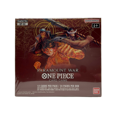 One Piece Paramount War Booster Box | New (ONLINE ORDER ONLY)