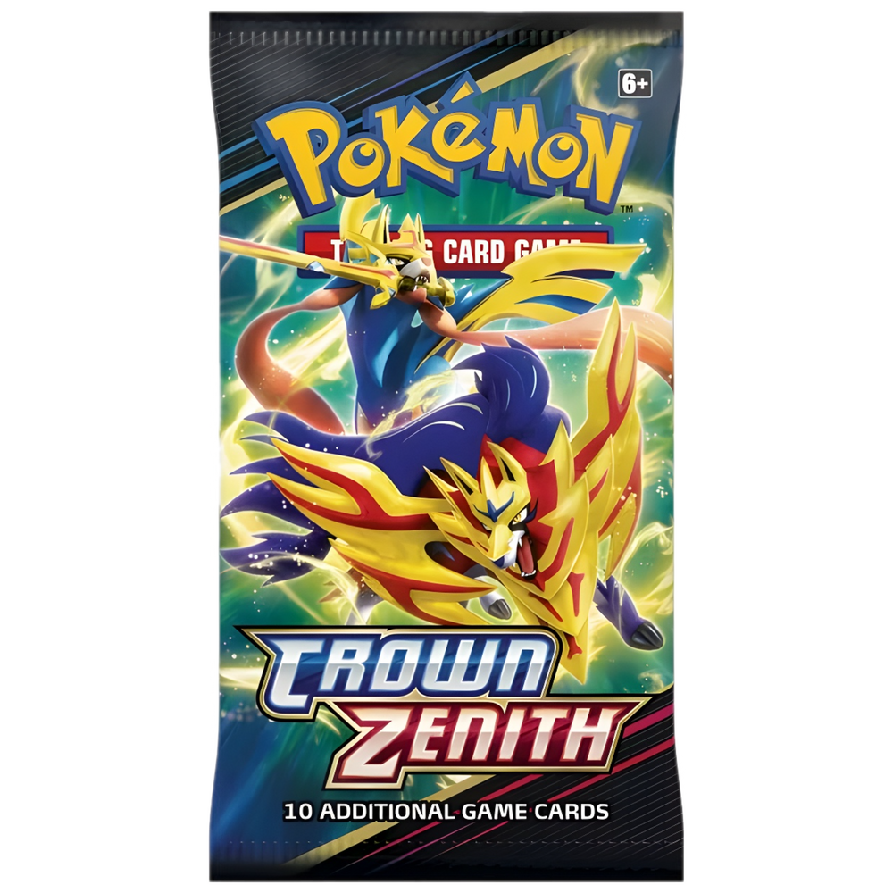 Pokemon TCG: Crown Zenith Booster Pack [10 Cards] (Online Order Only)