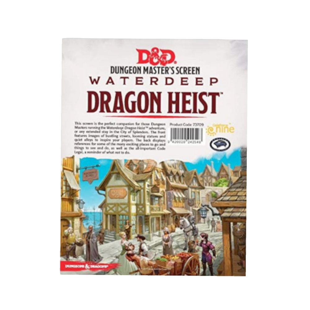 Dungeon Master’s Screen: Waterdeep | D&D (ONLINE ORDER ONLY)