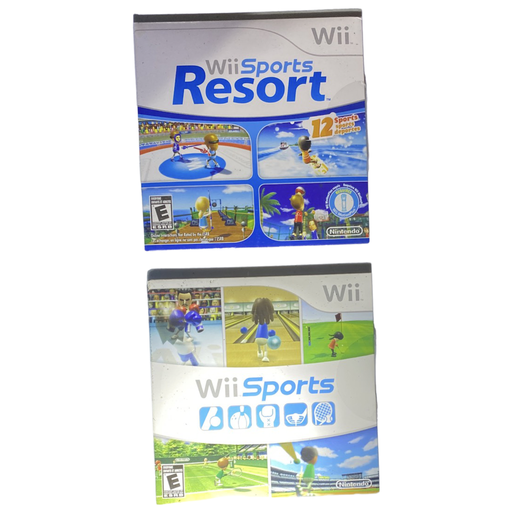 Black Nintendo Wii Console Wii Sports/Sports Resort Combo (Online Order Only)