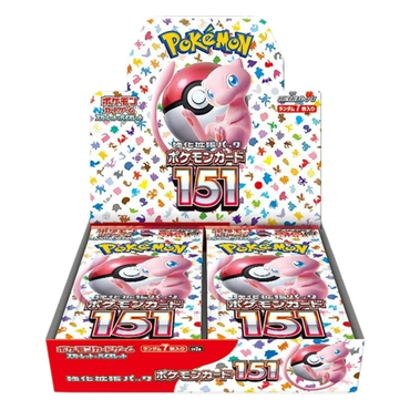 Pokemon TCG: Scarlet & Violet-151 JAPANESE [20 packs total] (Online Order Only)