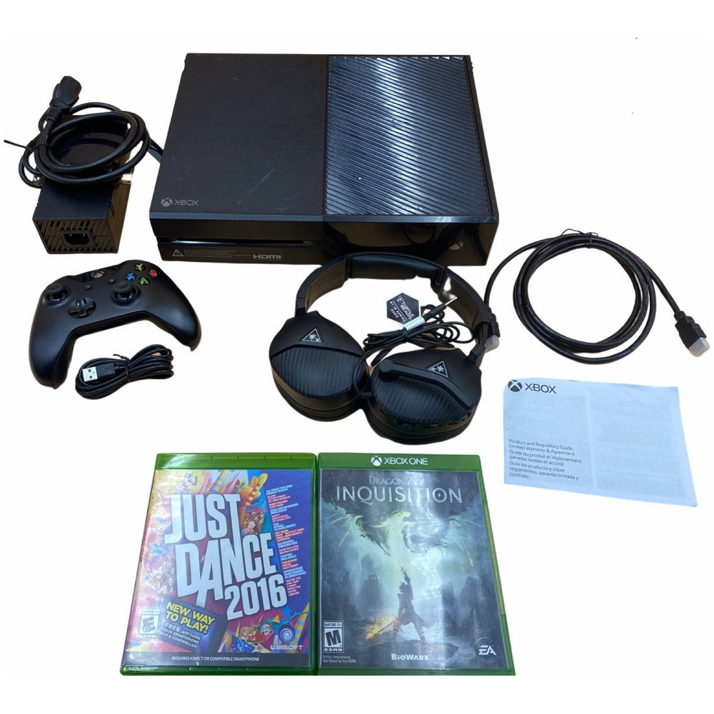 Xbox One 500 GB Black Console (With 2 Games) (Online Order Only)