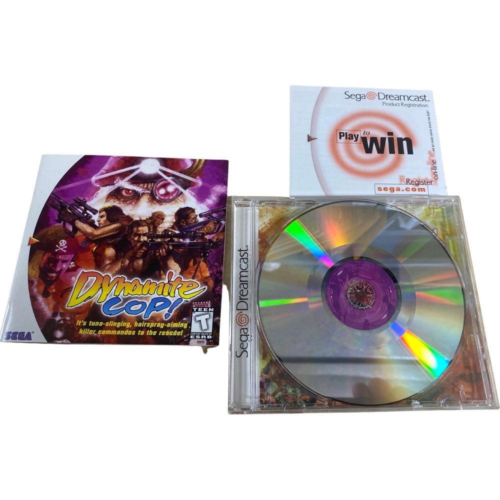 Dynamite Cop - Sega Dreamcast (Online Order Only)