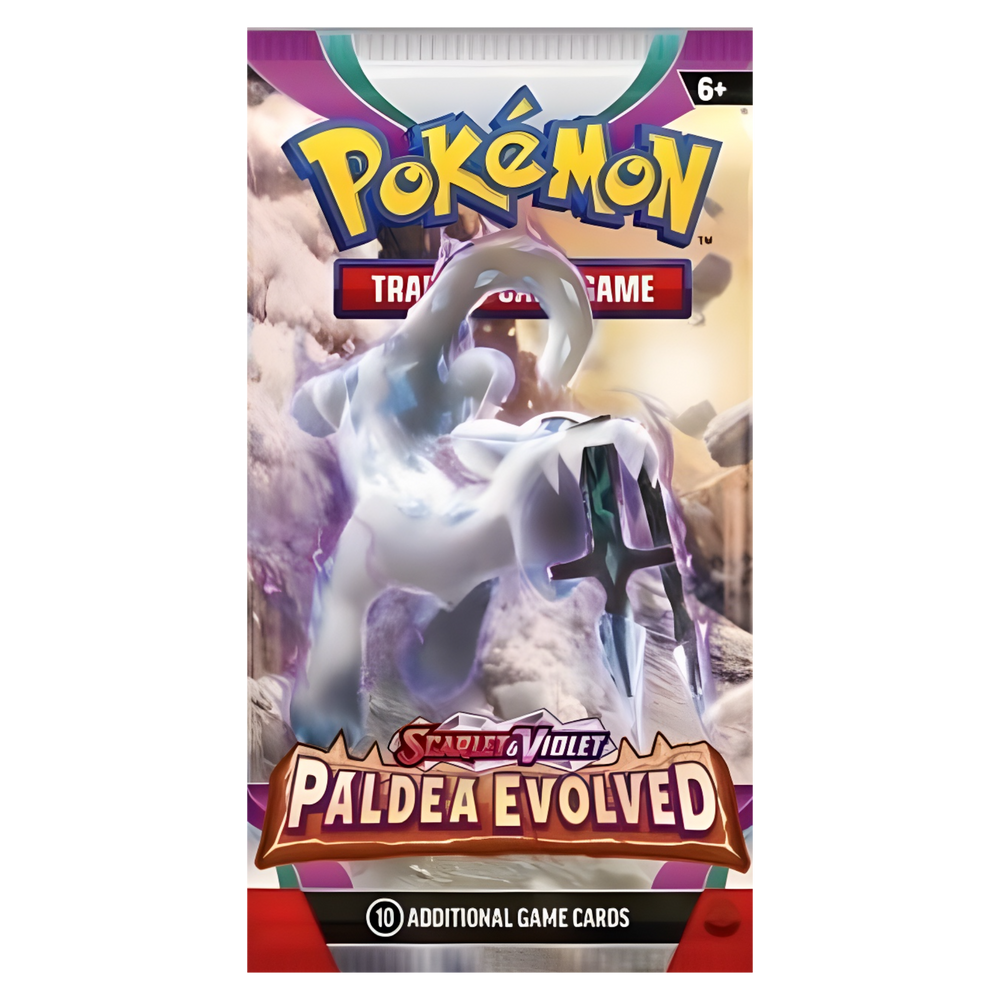 Pokemon TCG: Scarlet & Violet-Paldea Evolved Booster Pack [10 Cards] (Online Order Only)