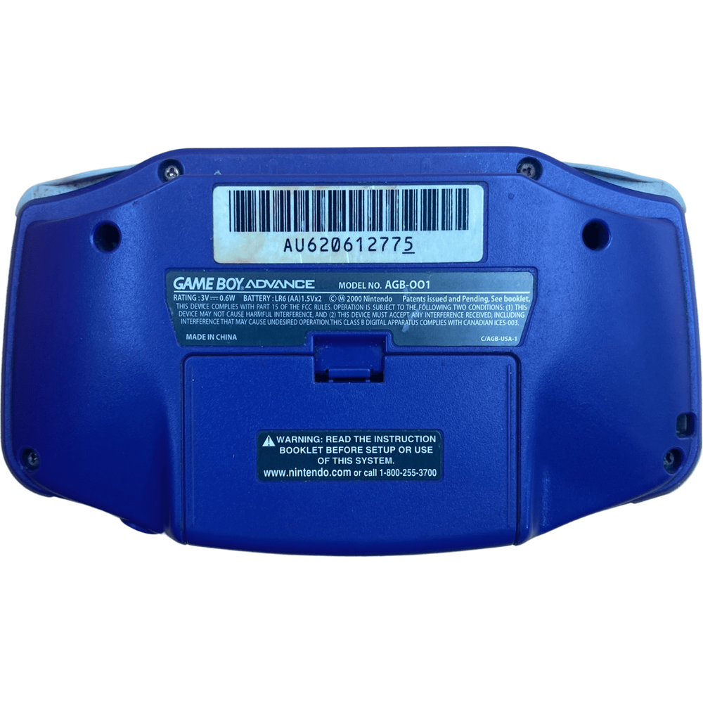 Indigo Gameboy Advance System (Online Order Only)