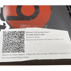 XBox 360 S Console (500GB) (Online Order Only)