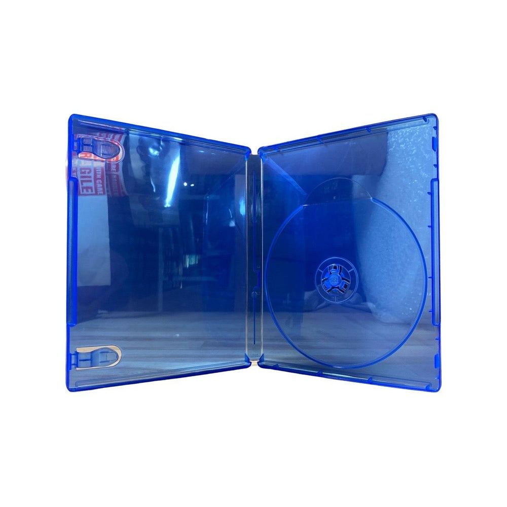 PlayStation 4 Translucent Blue Video Game Replacement Shell Storage Case (Online Order Only)