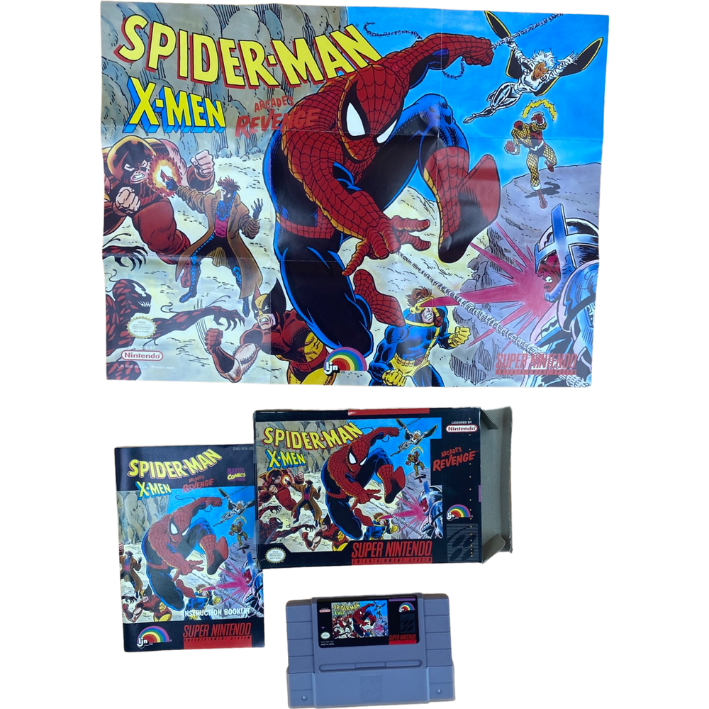 Spiderman X-Men Arcade's Revenge - Super Nintendo (Online Order Only)