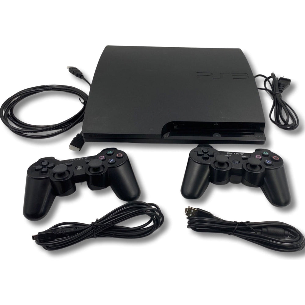 PlayStation 3 Slim 120GB (Console w/ 2-Controllers) (Online Order Only)