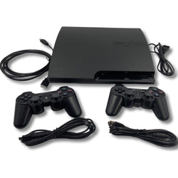 PlayStation 3 Slim 120GB (Console w/ 2-Controllers) (Online Order Only)