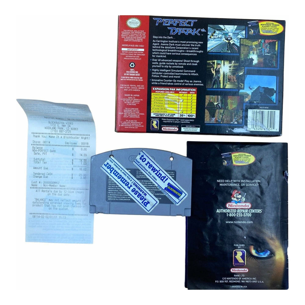Perfect Dark - Nintendo 64 (Online Order Only)