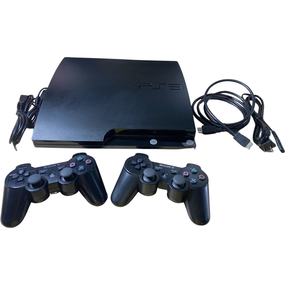PlayStation 3 Slim System 250GB 2 OEM Controllers (Online Order Only)