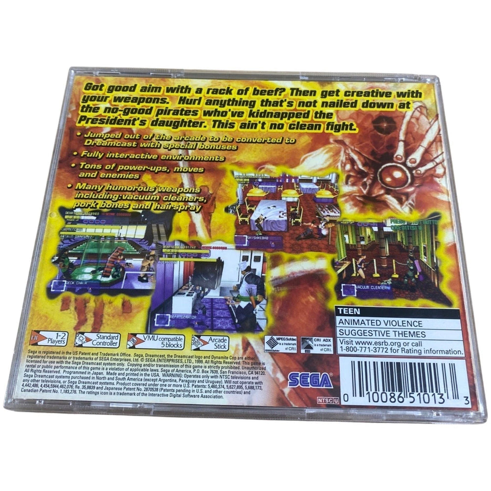 Dynamite Cop - Sega Dreamcast (Online Order Only)