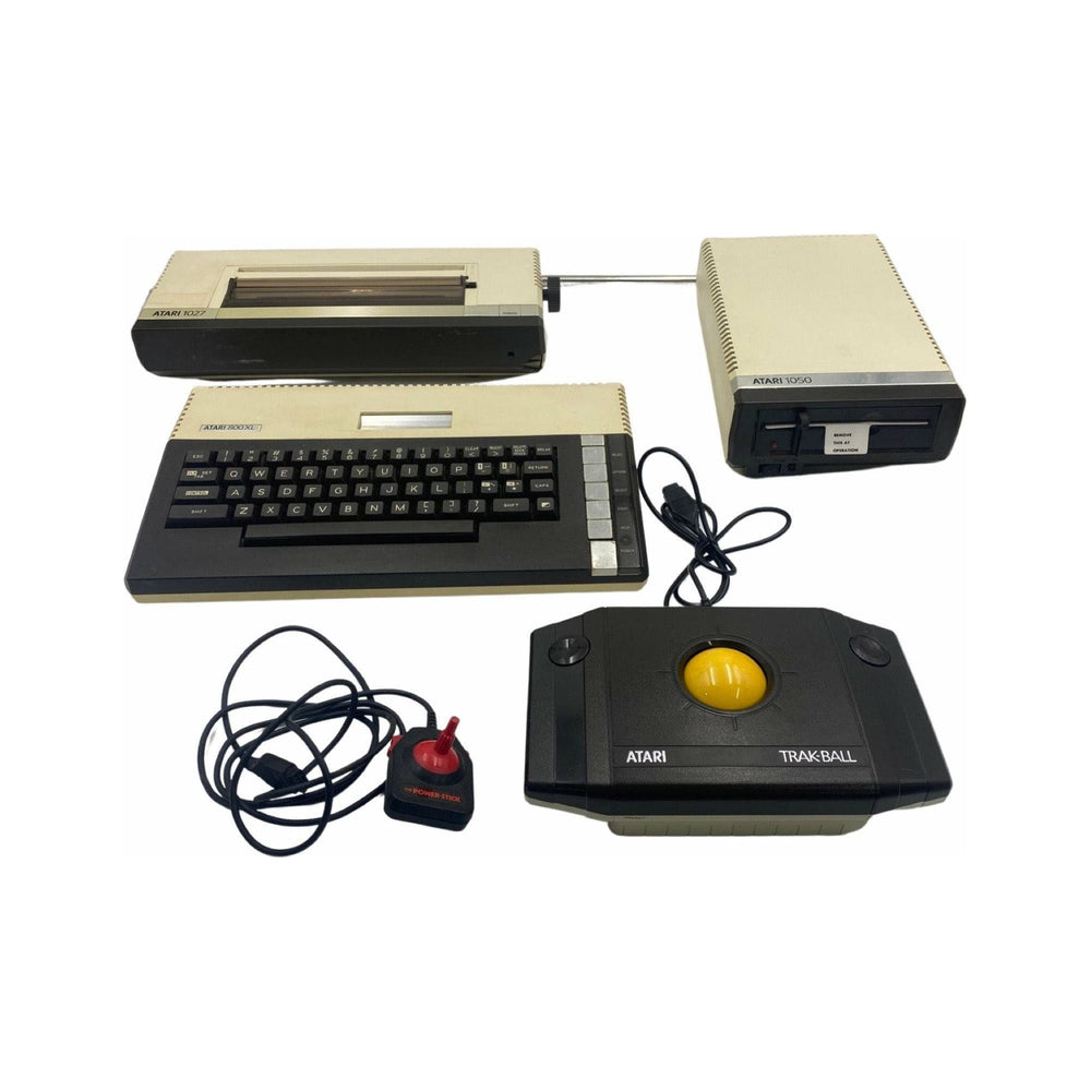 Complete Atari 800XL, Atari 1050 Drive & Atari 1027 Printer (Online Order Only)