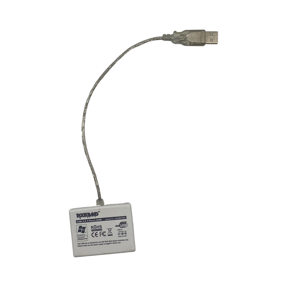 GENUINE Rock Band USB 2 - 4-Port Hub Adapter Guitar Hero Drums Wii, Xbox 360 PS3 (Online Order Only)