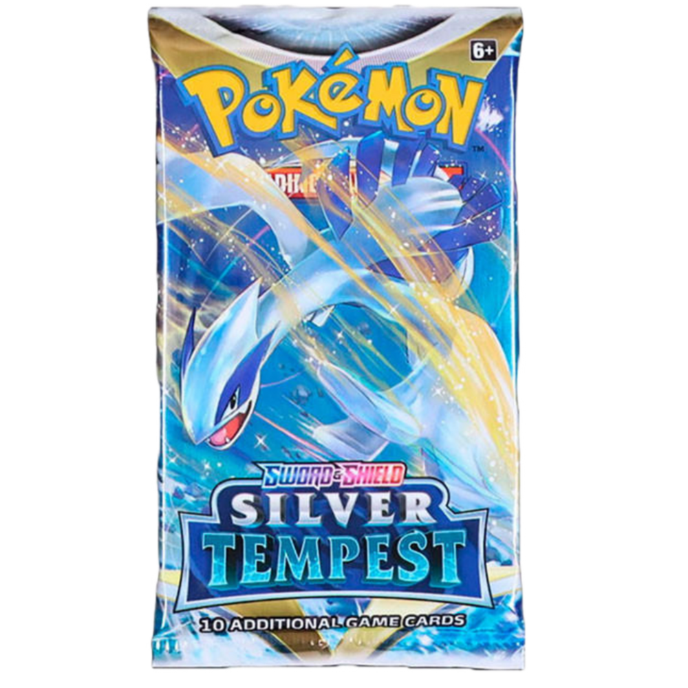 Pokemon TCG: Sword & Shield-Silver Tempest Booster Pack [10 Cards] (Online Order Only)