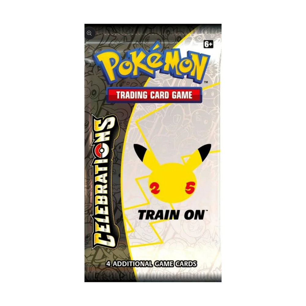 Pokemon TCG: Celebrations Booster Pack [4 Cards] (Online Order Only)