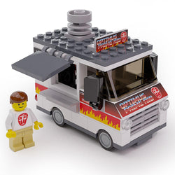 Optimus Prime Ribs - B3 Customs® Food Truck w/ Minifigure (Online Order Only)
