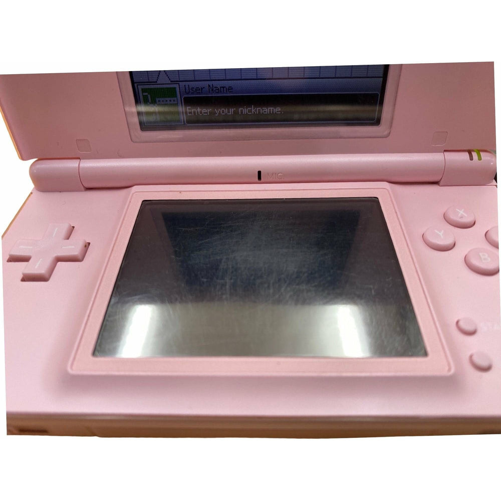 Coral Pink Nintendo DS Lite (With Pokemon Pearl) (Online Order Only)