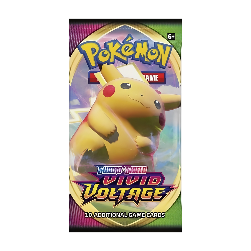Pokemon TCG: Sword & Shield-Vivid Voltage Booster Pack [10 Cards] (Online Order Only)
