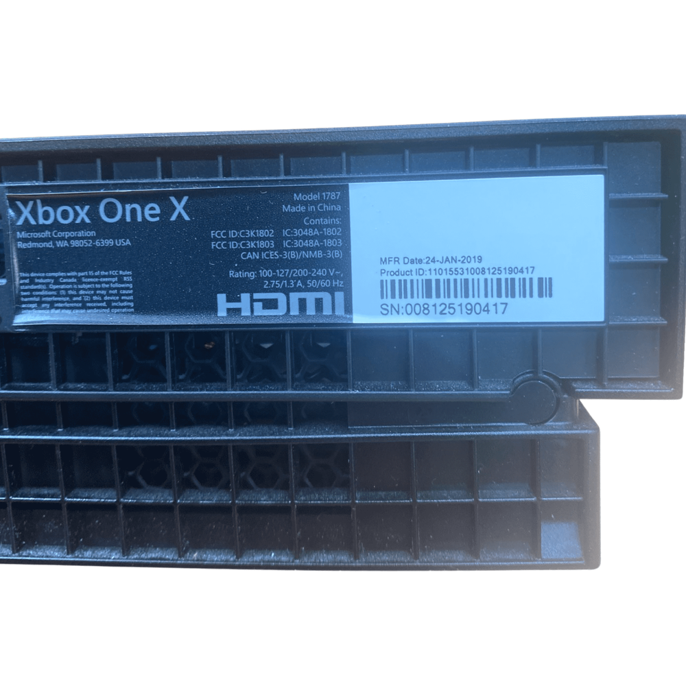 Xbox One X 1 TB Black Console (War & Sports Edition) (Online Order Only)