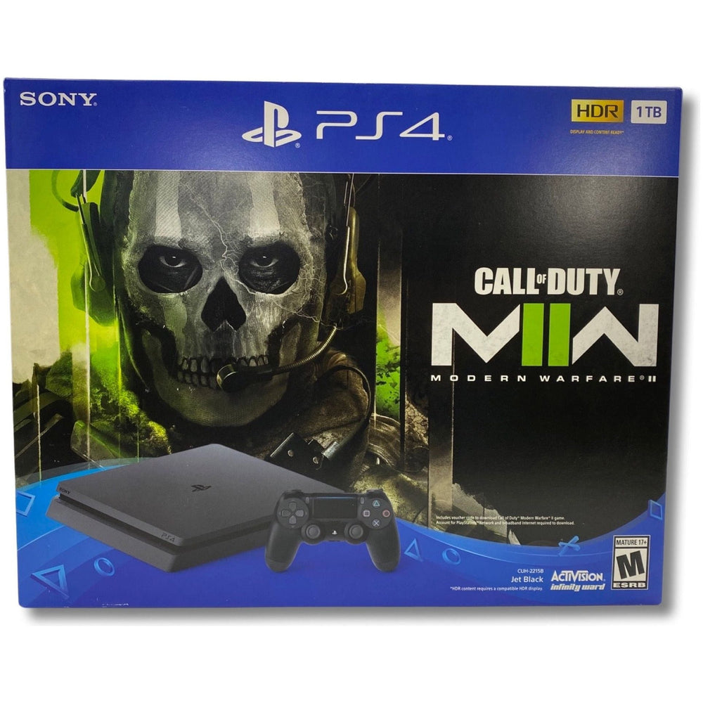 PlayStation 4 1TB (Console-NEW) – Call of Duty Modern Warfare II Bundle (Online Order Only)