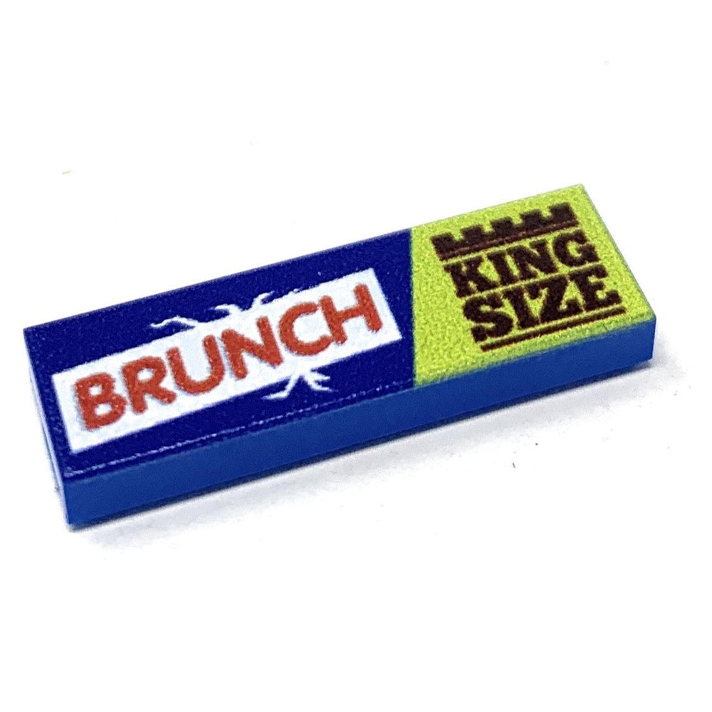 Brunch Candy Bar (King Size) - B3 Customs® Printed 1x3 Tile (Online Order Only)