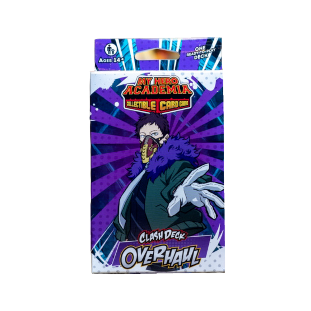 My Hero Academia Clash Deck Overhaul CCG Starter Deck | New (ONLINE ORDER ONLY)