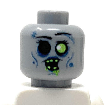 B3 Customs® Zombie #1 Minifig Head (Online Order Only)