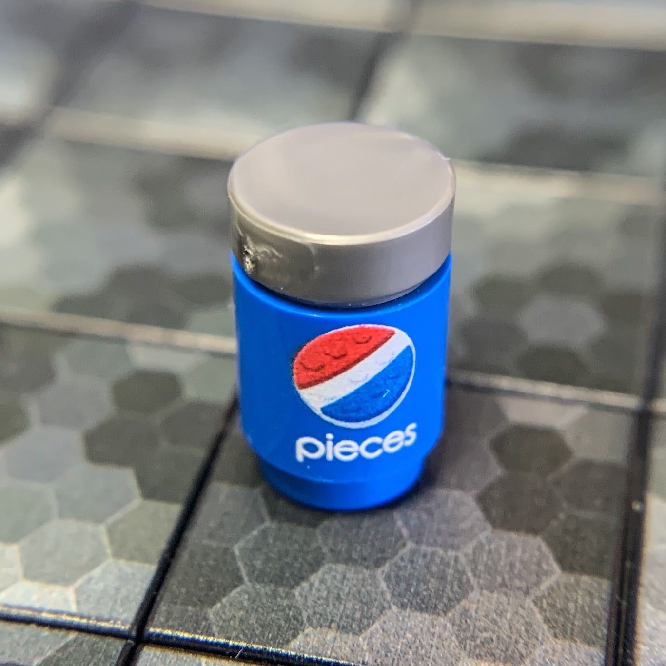 B3 Customs® Printed Pieces Soda Can made using LEGO parts (Online Order Only)