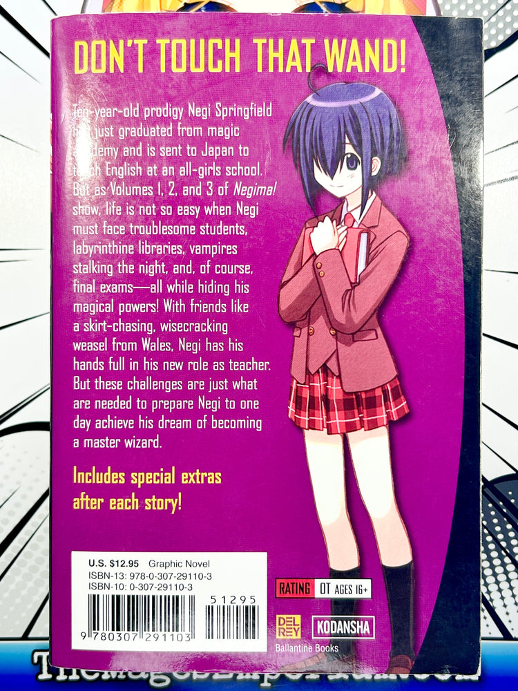 Negima! Vol 1-3 Omnibus Edition (Online Order Only)