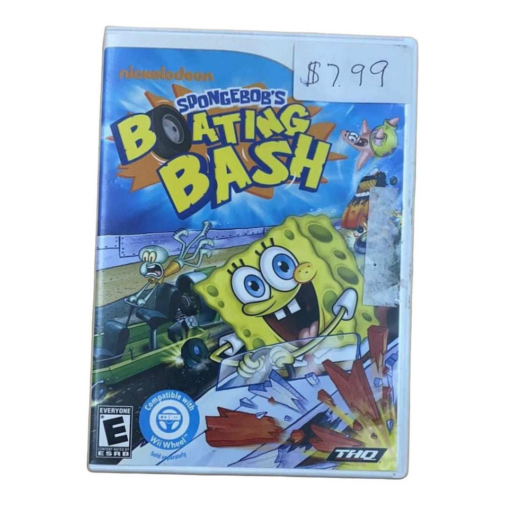 Spongebob’s Boating Bash - Wii - (CIB) (Online Order Only)