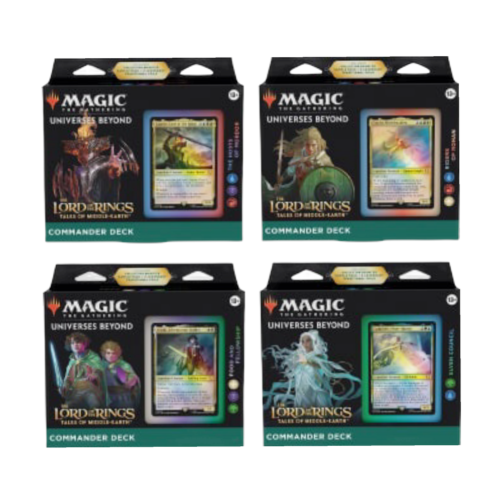 Magic Lord of the Rings Commander Deck | MTG | New (ONLINE ORDER ONLY)