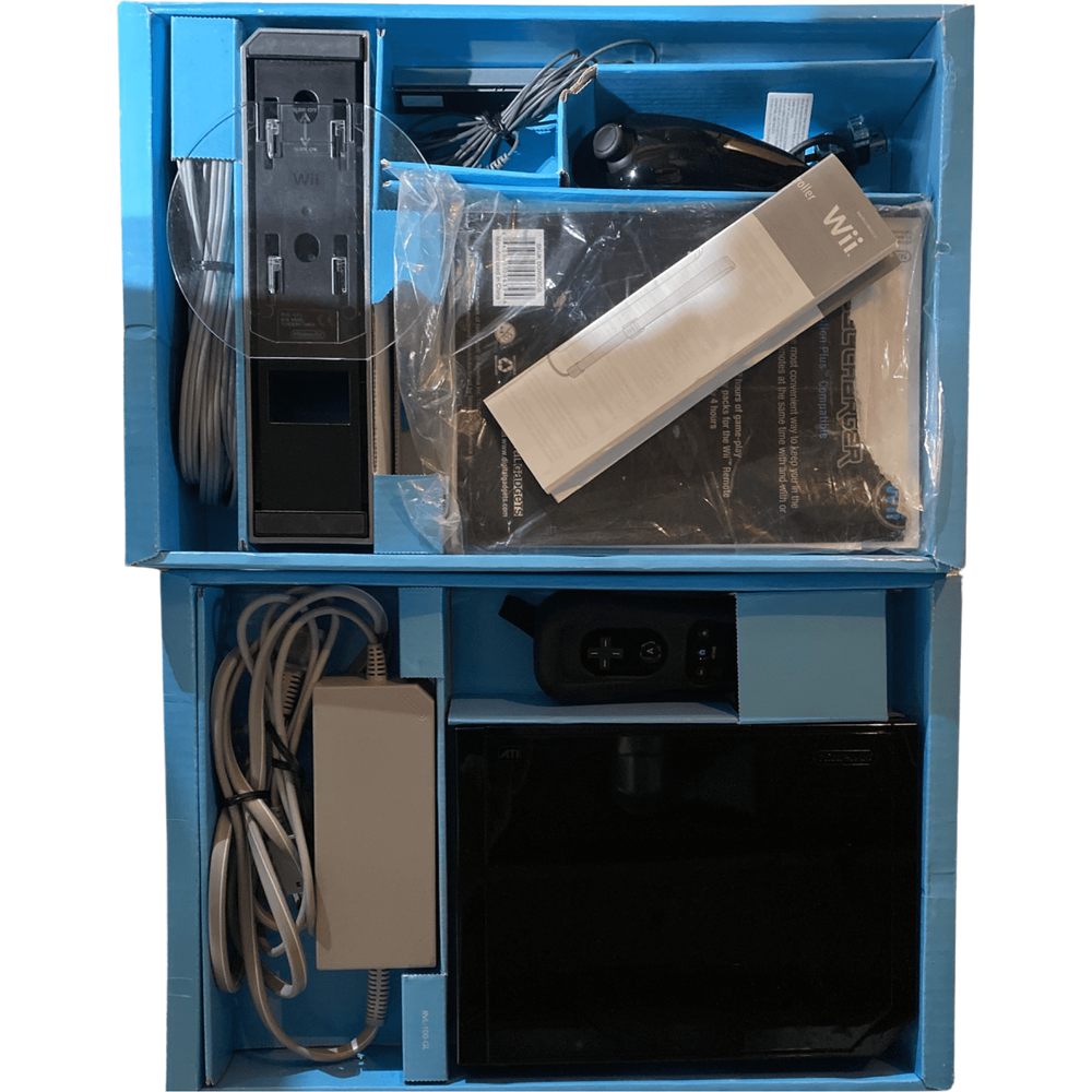 Black Nintendo Wii Console Wii Sports/Sports Resort Combo (Online Order Only)