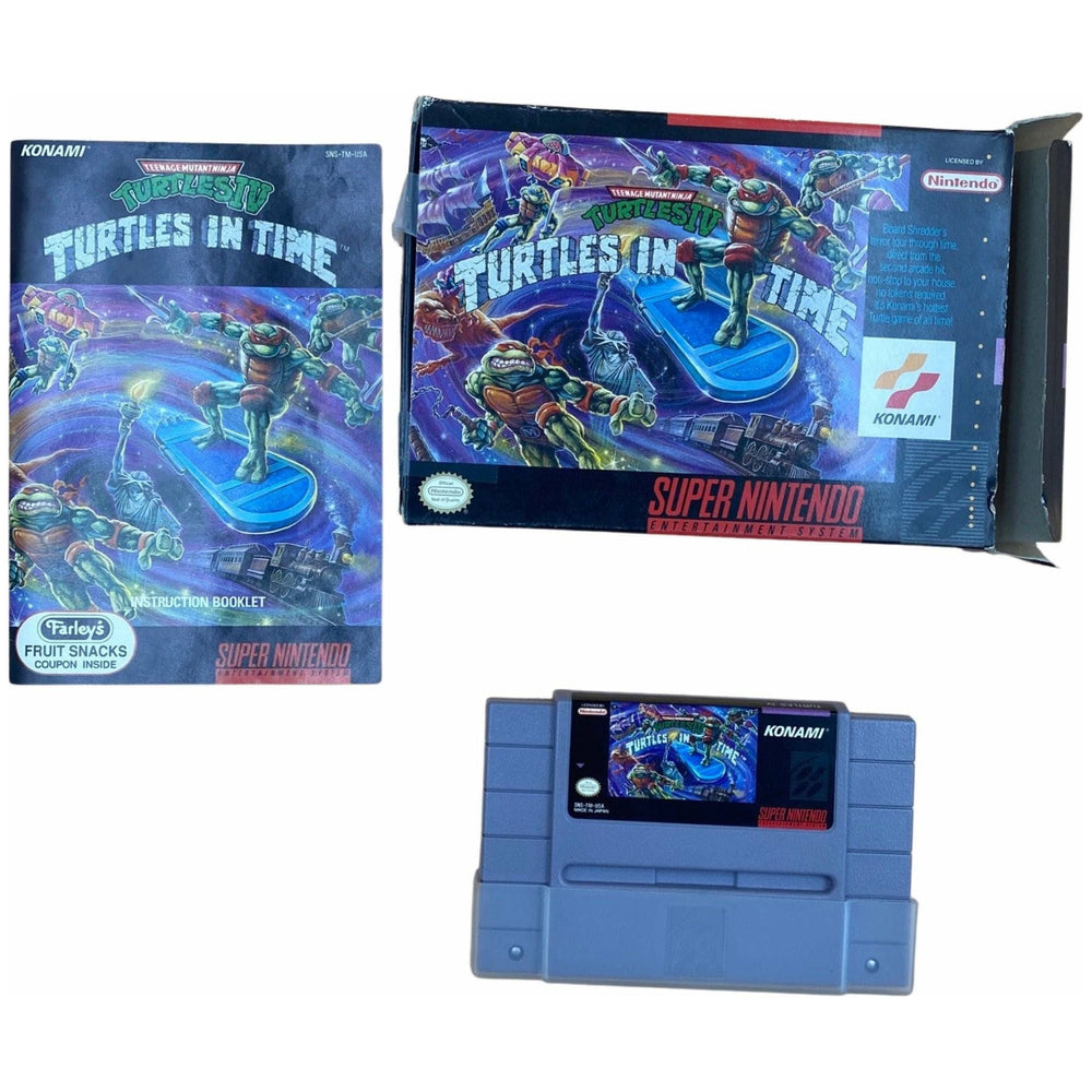 Teenage Mutant Ninja Turtles IV Turtles In Time - Super Nintendo (Online Order Only)