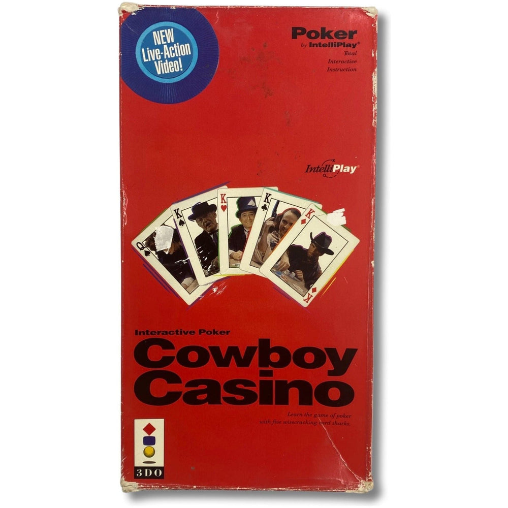 Cowboy Casino - Panasonic 3DO - (CIB) (Online Order Only)