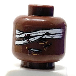 Bandaged Head - Custom LEGO Military Part (Online Order Only)