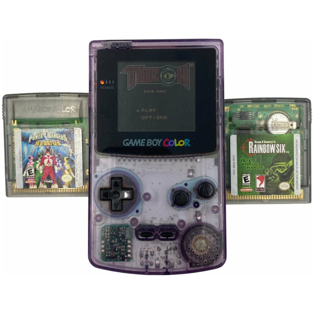 Game Boy Color Atomic Purple (3 Game Bundle) (Online Order Only)