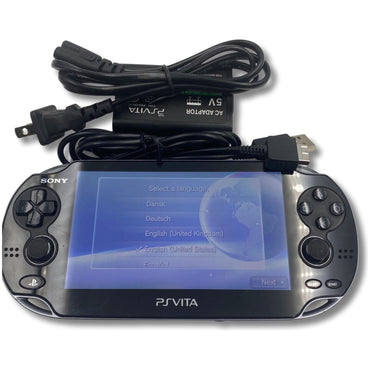 Black Japanese PlayStation Vita Wi-Fi  - Japanese PlayStation Vita (Online Order Only)