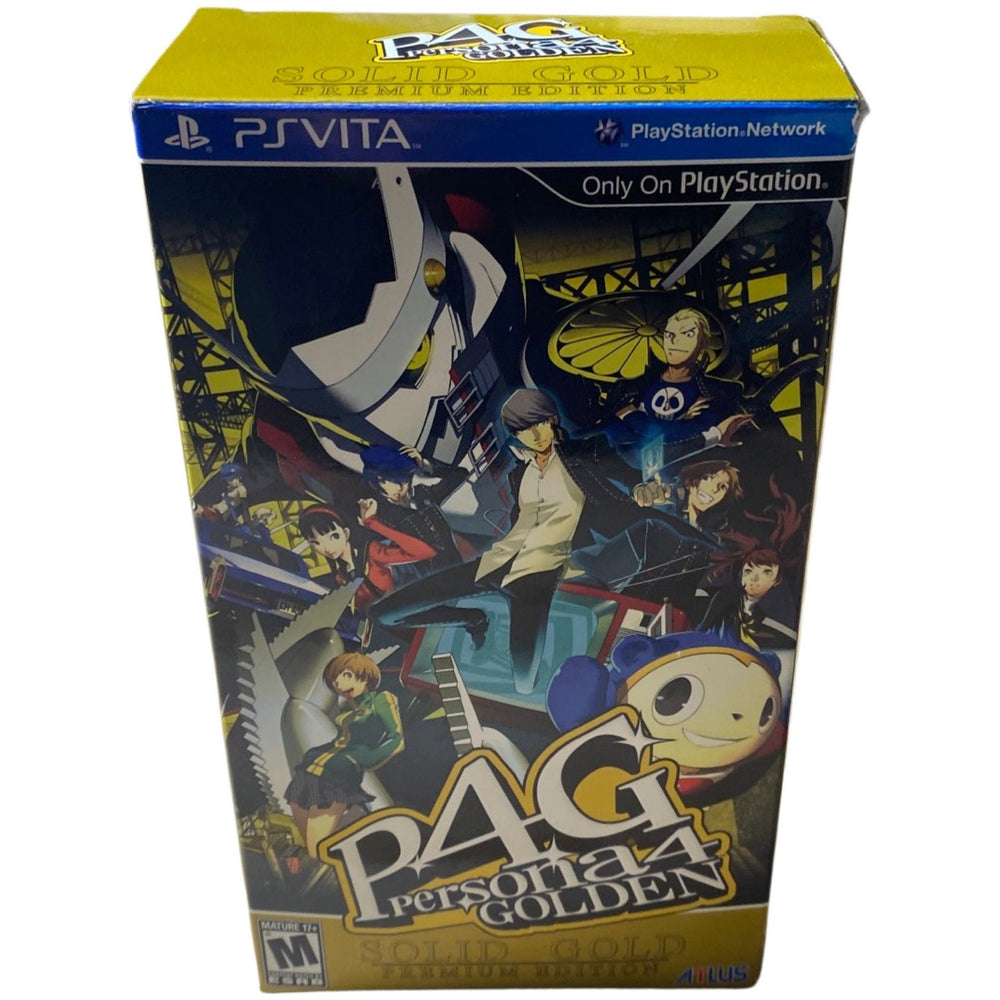 Persona 4 Golden [Solid Gold Premium Edition] - PlayStation Vita (Online Order Only)