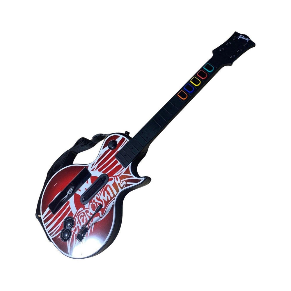 Aerosmith RedOctane Les Paul Guitar Official-Controller {GUITAR ONLY} - Wii (Online Order Only)